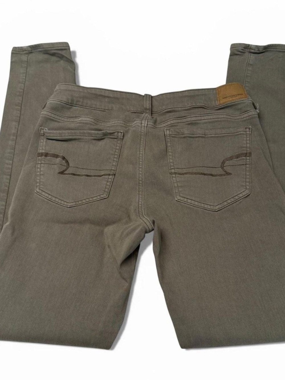 American Eagle Outfitters Olive Skinny Jeans